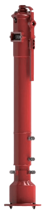 Vertical indicator post model G540 for 4-12 inch buried gate valves, featuring adjustable extension and robust design for reliable valve operation in fire protection systems - Century Valves & Hydrants