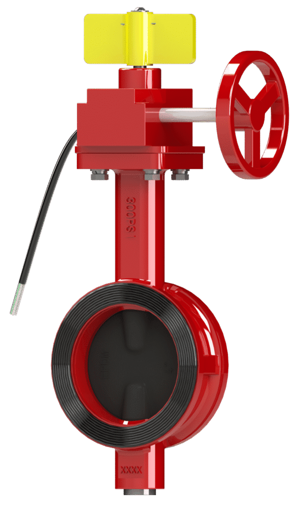 Butterfly valve model 240W with wafer ends, ductile iron body, and EPDM liner for reliable flow regulation in fire protection and water systems - Century Valves & Hydrants
